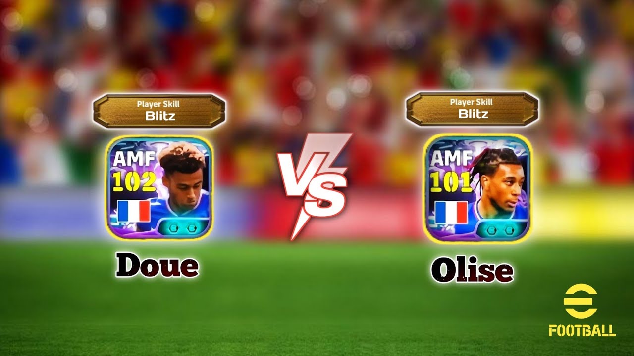 One Is Blitz Curler, One Is Classic Curler | eFootball Gameplay Comparison