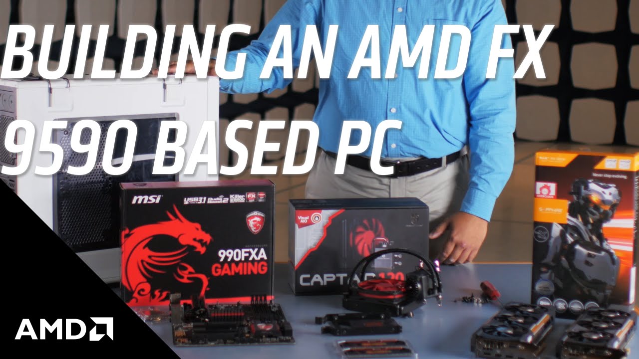 How to Build an AMD FX™ 9590 CPU-based PC