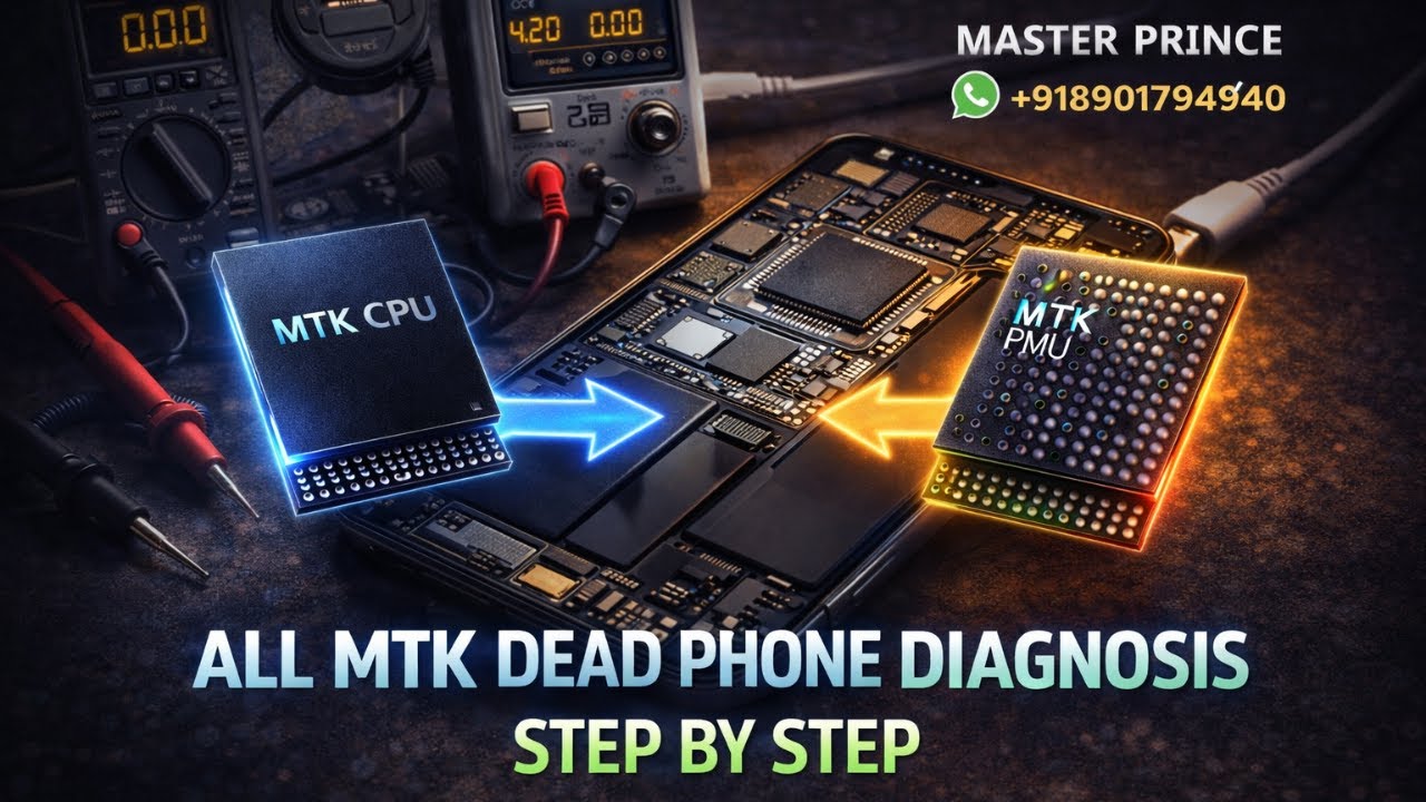 All MTK (MediaTek)Dead Phone Diagnosis | Step-by-Step Logic (No Guesswork)