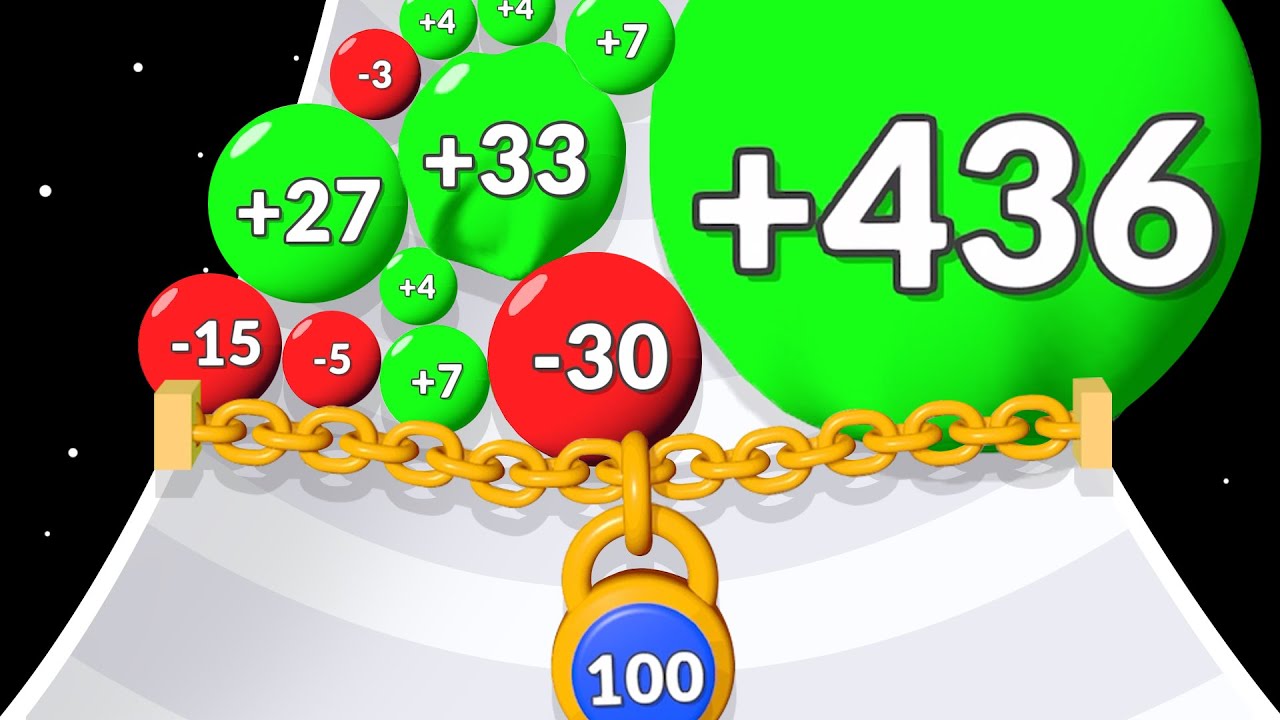 DIGIT BALLS: Level Up Balls Number! (Math Games)
