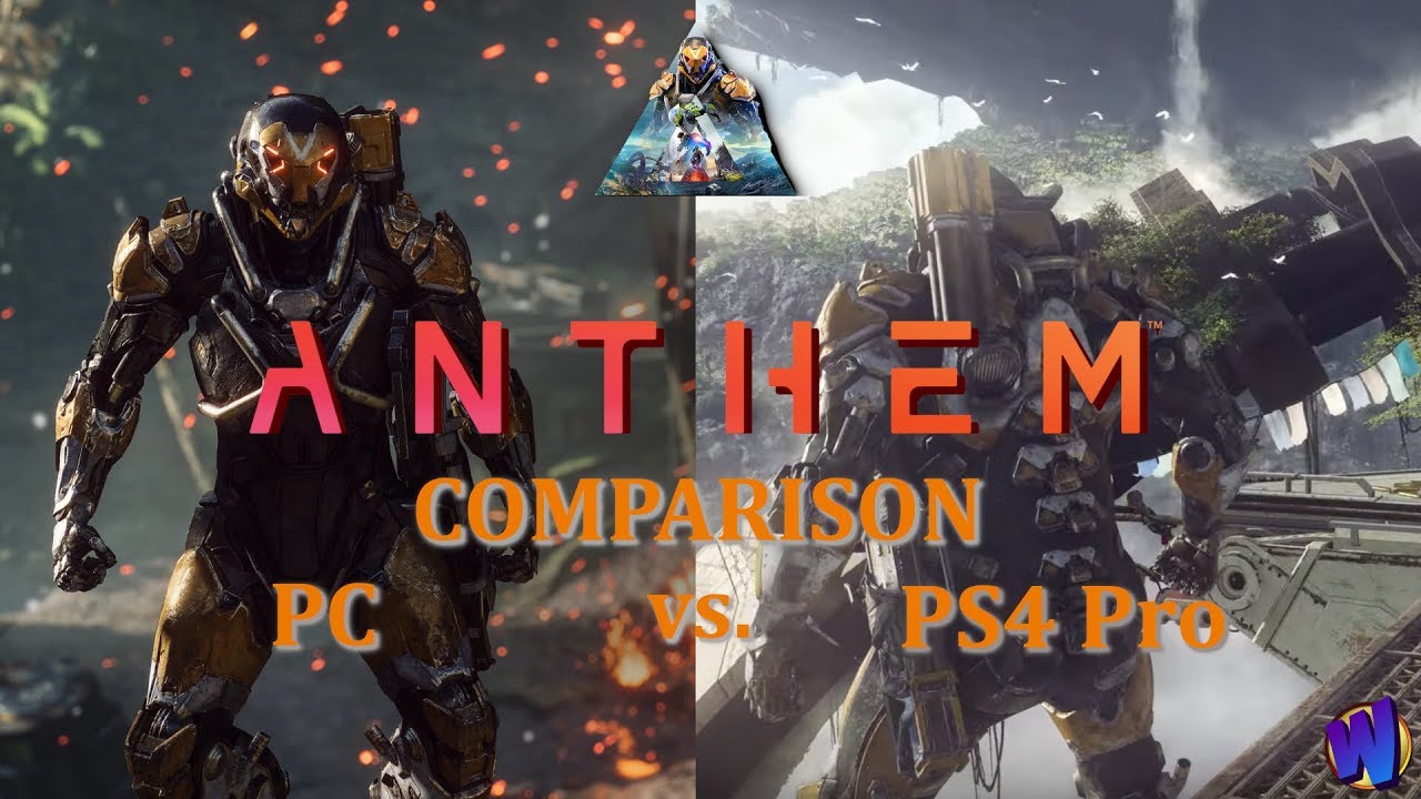 Anthem Demo PC vs PS4 Pro Graphics Comparison