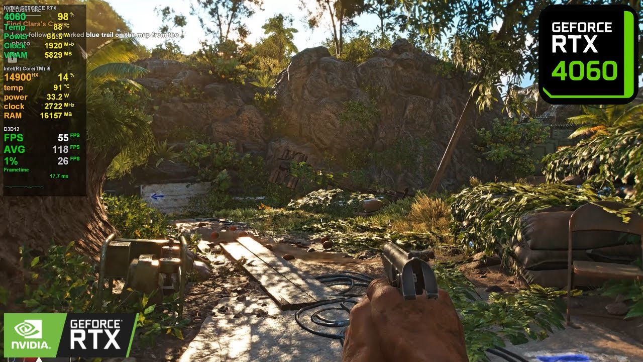 Far Cry 6 : RTX 4060 ( 1440p High Settings )