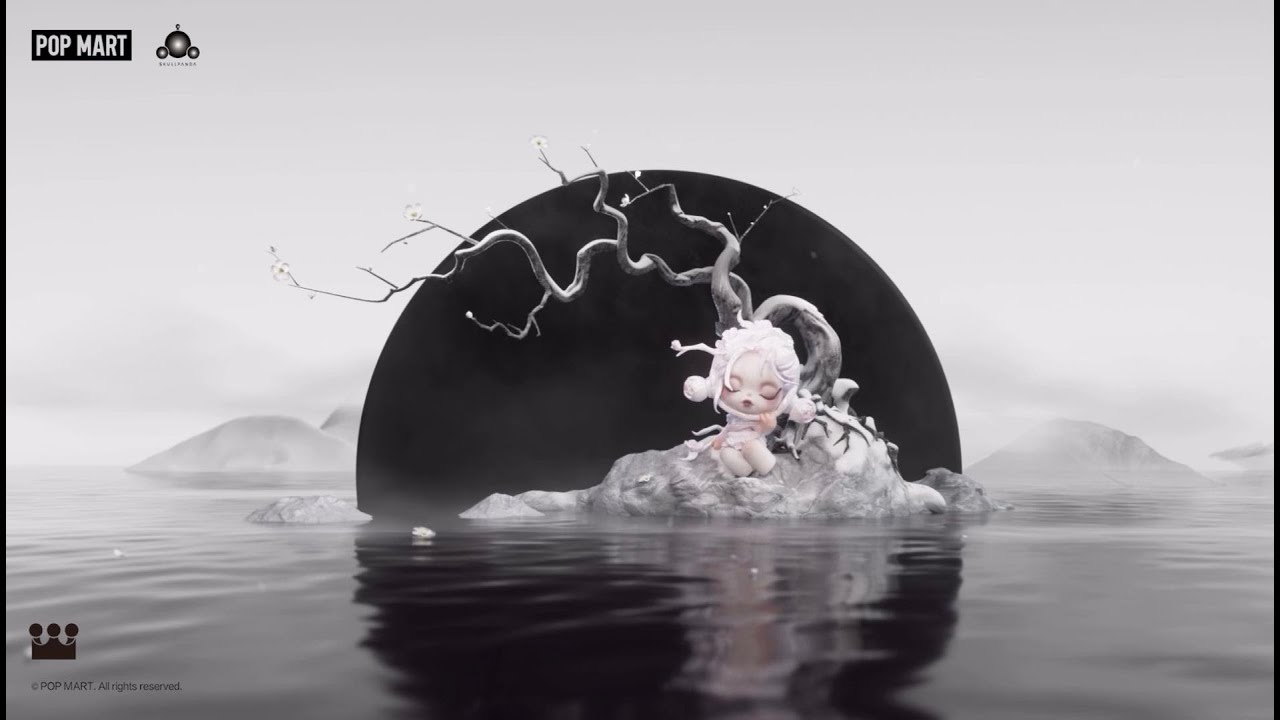 SKULLPANDA The Ink Plum Blossom Series Figures