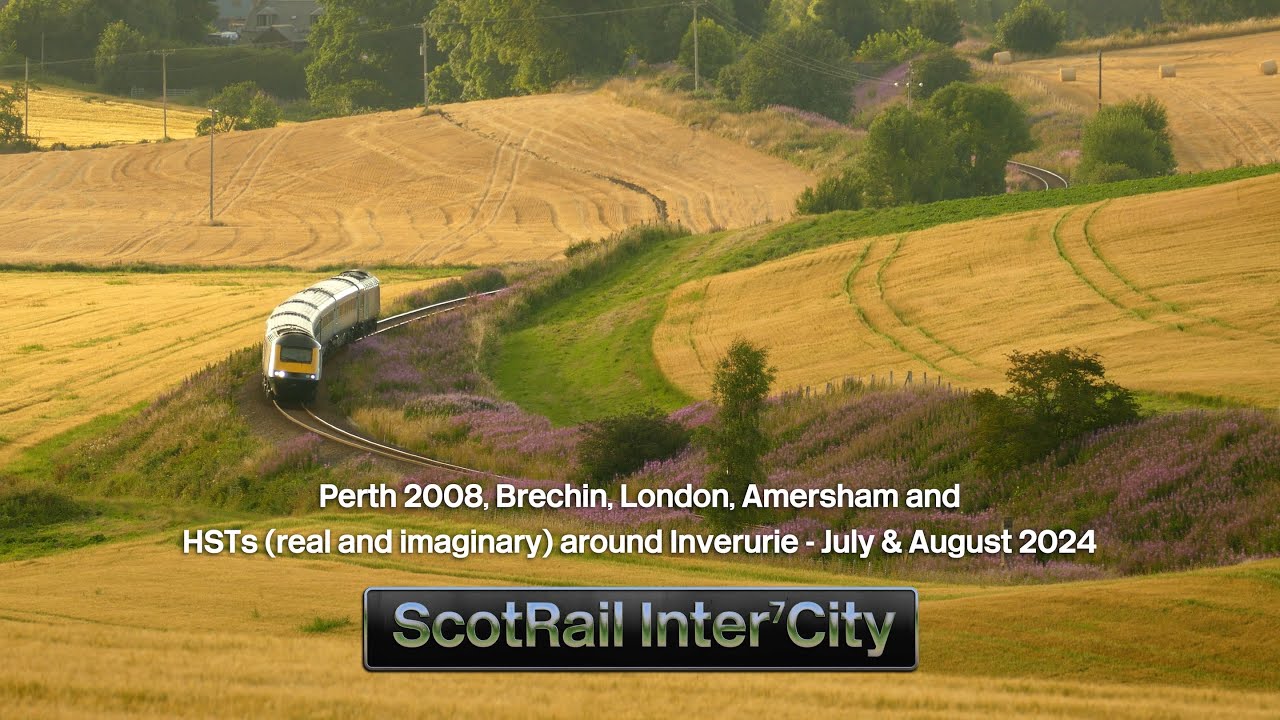 HSTs around Inverurie Jul-Aug 2024, plus Brechin, London and Amersham.