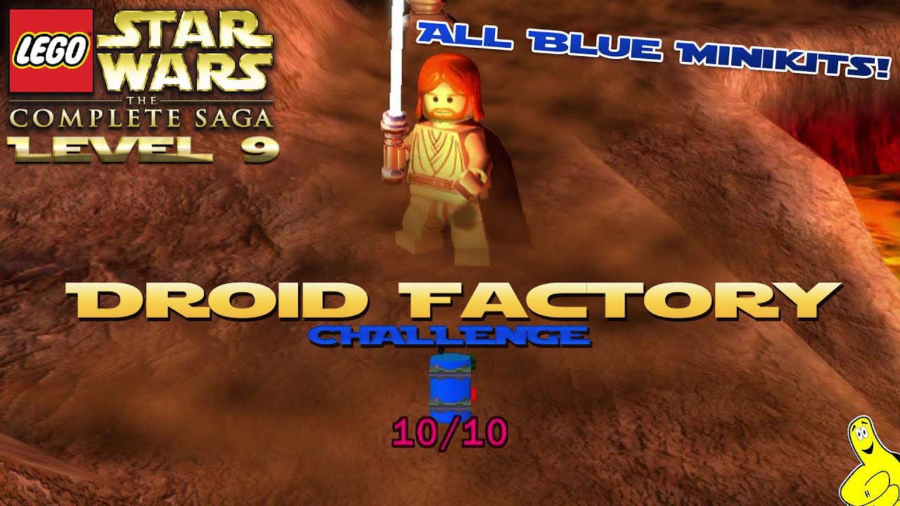 Lego Star Wars TCS: Эпизод 2, глава 3 / ИСПЫТАНИЕ «Фабрика дроидов» (все мини-наборы синего цвета...