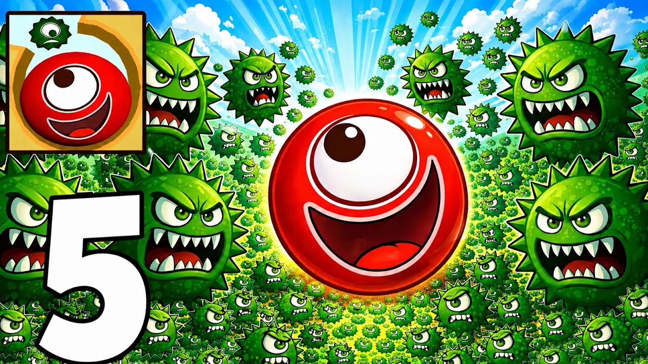 Hungry Balls Gameplay Walkthrough Part 6 -Become Unstoppable (Android, iOS)
