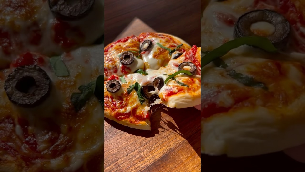 Mini Air Fryer Pizzas! 🍕 #airfryer #recipe #pizza #tasty #food #easyrecipe #cheese