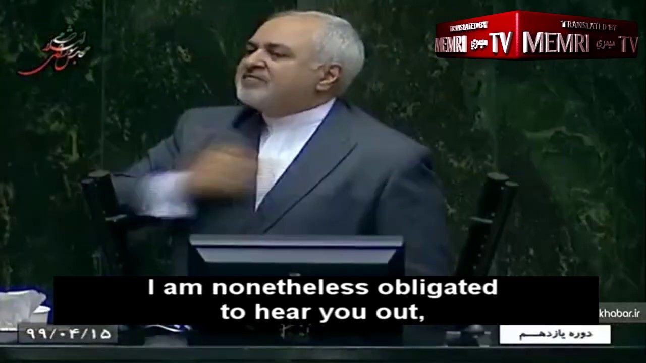Iranian Foreign Minister to Iranian Majles: You Call Me a Liar, But Khamenei Has Praised Me