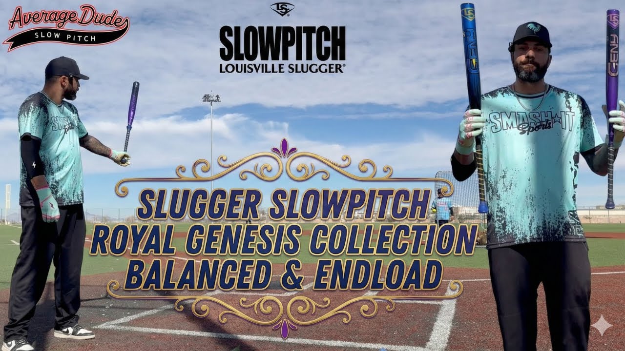 Slugger Slowpitch Royal Genesis Collection | Balanced & Endload | USSSA Slowpitch Bat Review