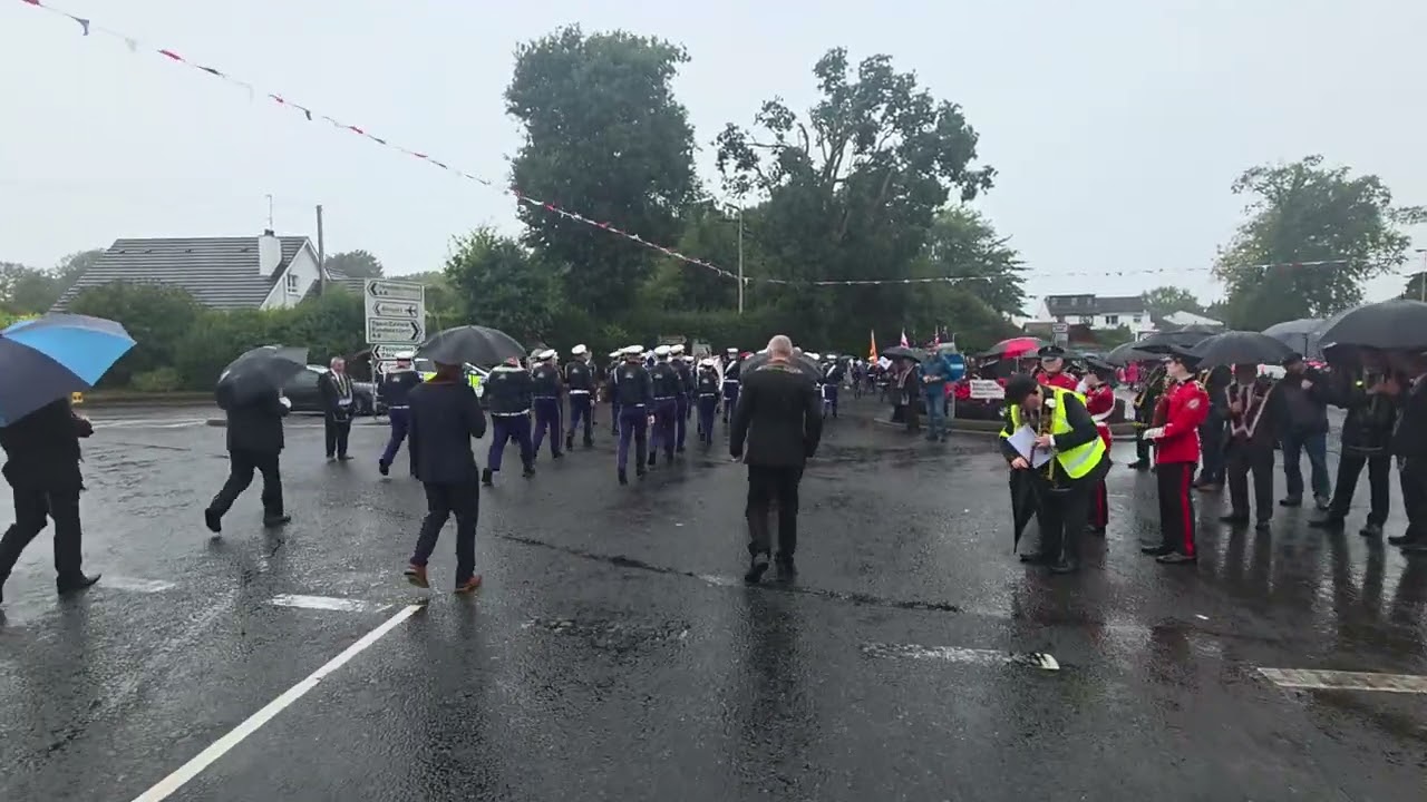 Dervock Young Defenders @ Black Saturday in Antrim (1) 2025