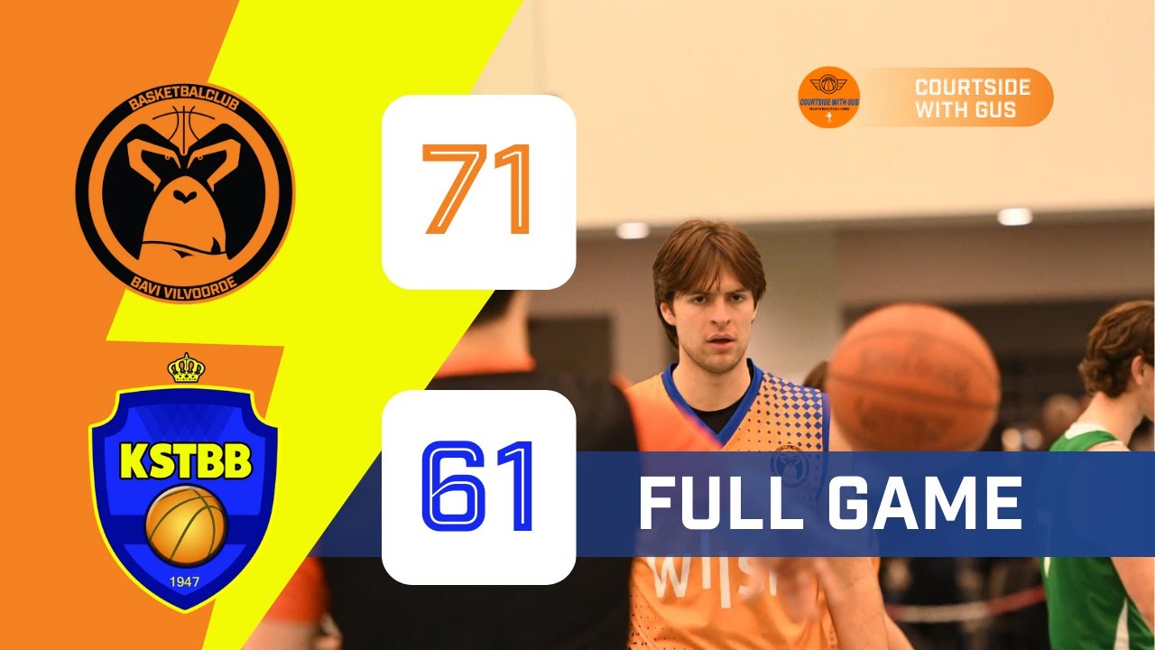 TDM2: Bavi Vilvoorde vs Kon Sint-Truidense Basketbal: 71-61 (VEO CAM 3)