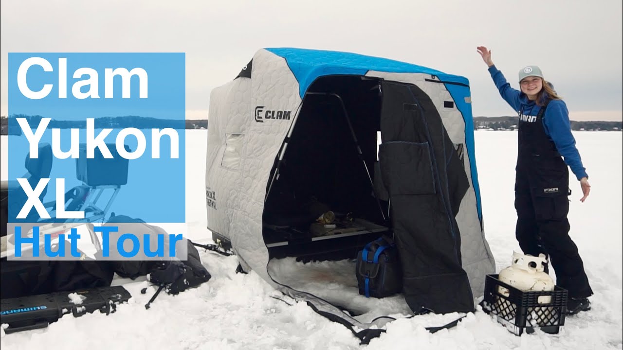Тур по ледяному убежищу! Термокуртка Clam Yukon XL