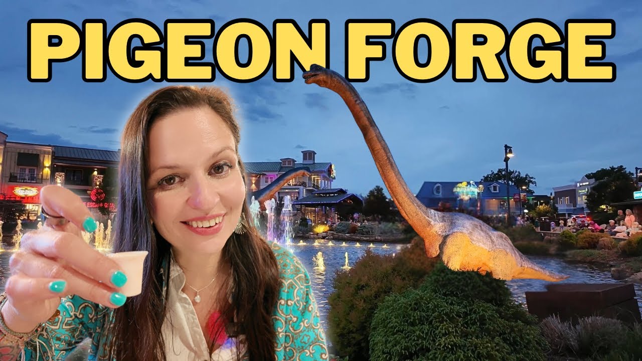 Let’s Celebrate the NEW Animatronic Dinosaur Show at The Island in Pigeon Forge!