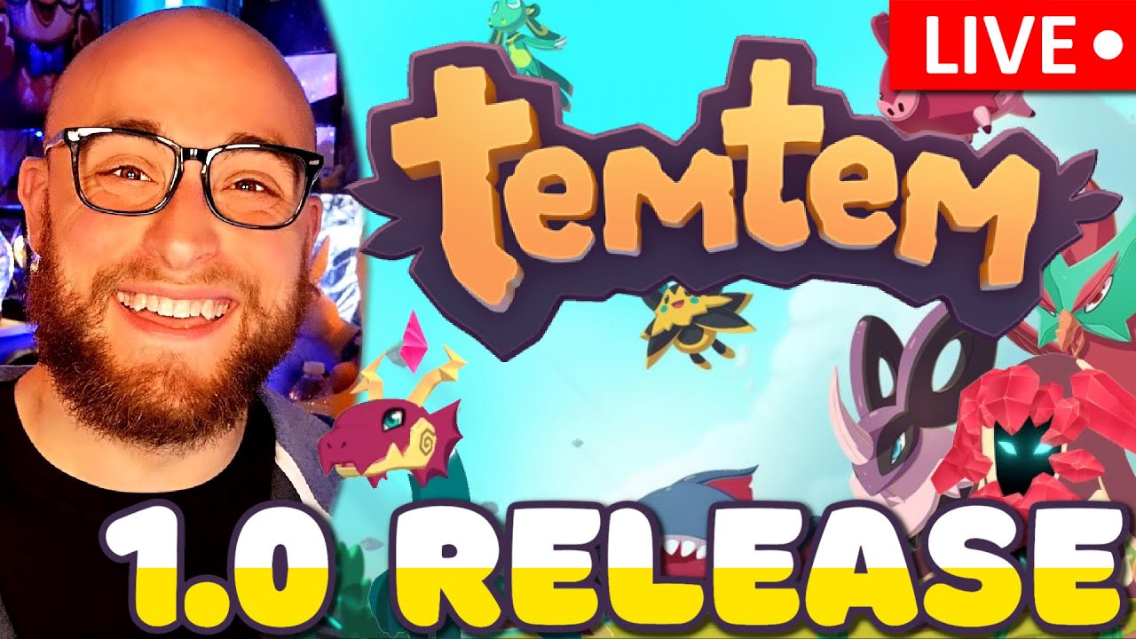 TEMTEM 1.0 RELEASE LIVE! Let's Talk About The Pokemon Direct too!
