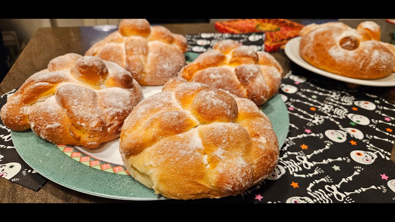 Pan de muerto. Receta paso a paso.