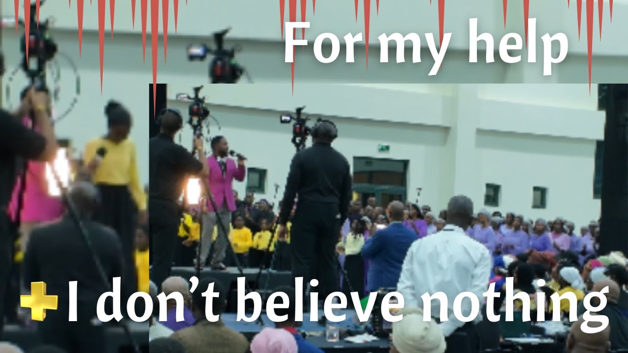 JAMAICAN CHOIR SINGING ||🎙️I DONT BELIEVE NOTHING & FOR MY HELP🎙️||