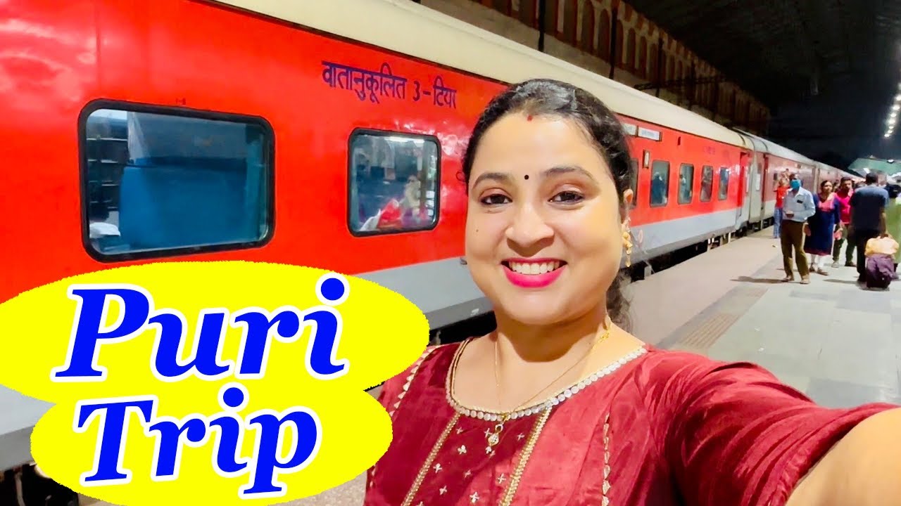 Puri Trip 2023 || Sealdah To Puri By Duronto Express First Class || First Class Coupe Tour & Food