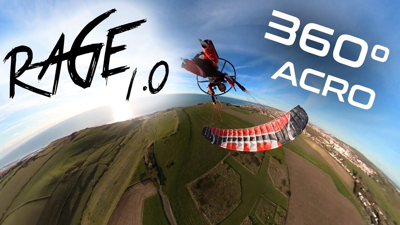 Rc Paramotor - Rage 1.0 - King of Acro  - Opale Paramodels