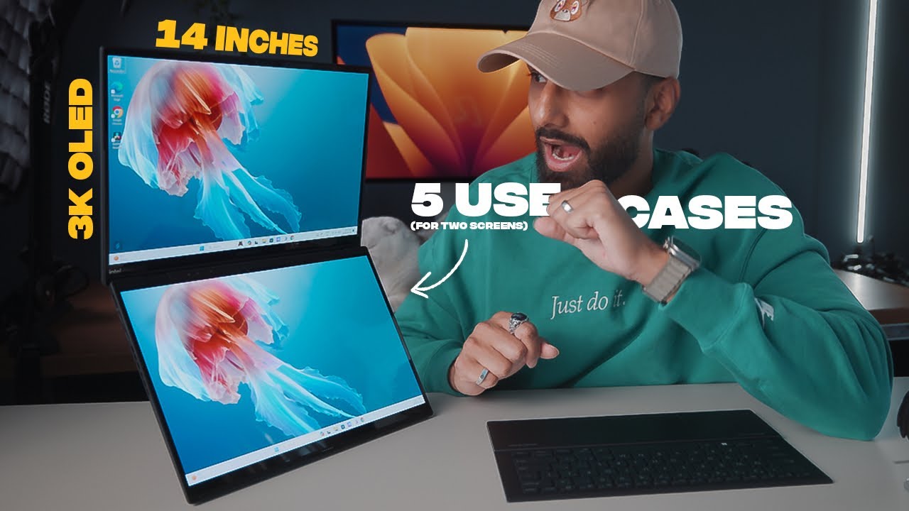 ASUS Zenbook DUO 2024! - ДВА 14-ДЮЙМОВЫХ OLED-ЭКРАНА!