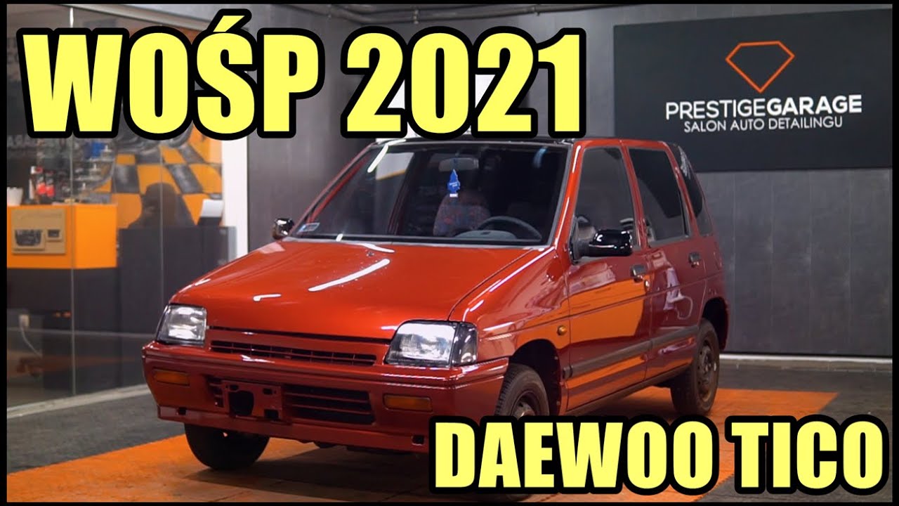 Daewoo Tico / WOŚP 2021 / Luka Artist Studio / Prestige Garage