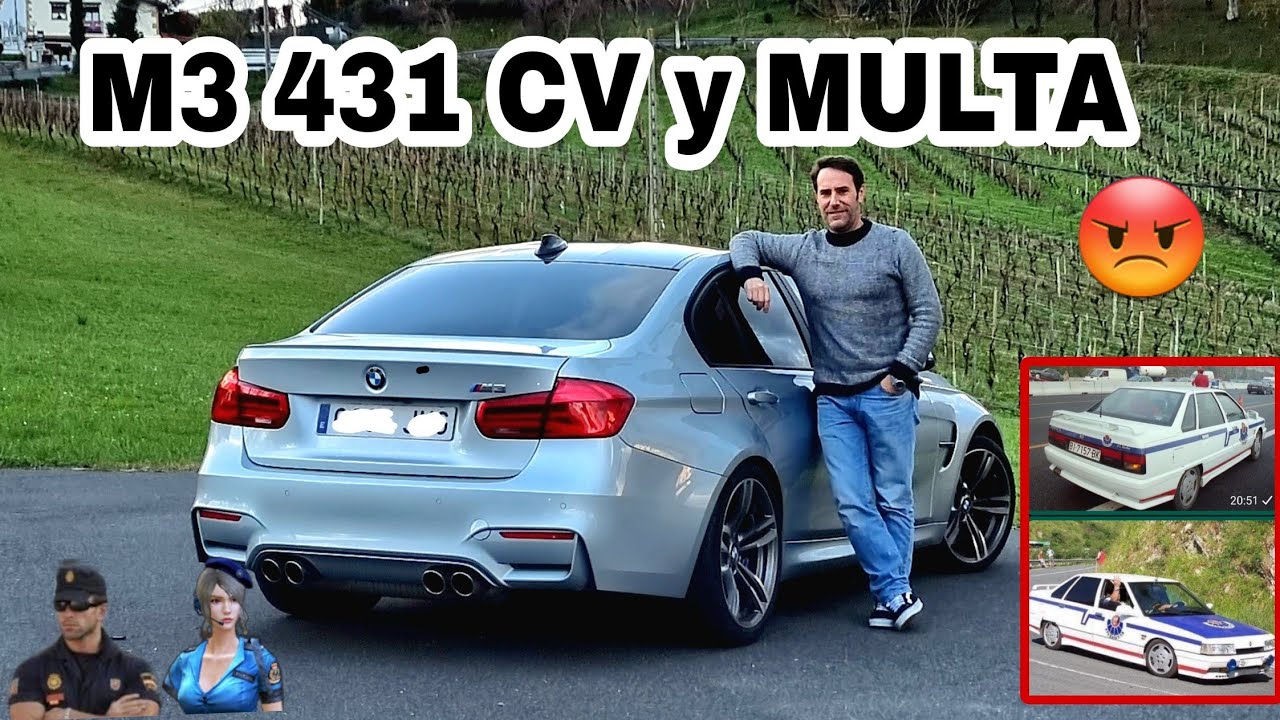 Compro BMW M3 F80 431 CV🚀? Me MULTAN con 200&euro; 😬😡