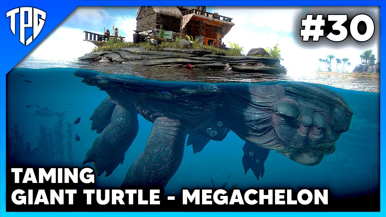 Ark survival evolved tamil | Taming Giant Turtle - Megachelon | Ark Genesis Tamil EP30 |TamilPCGamer