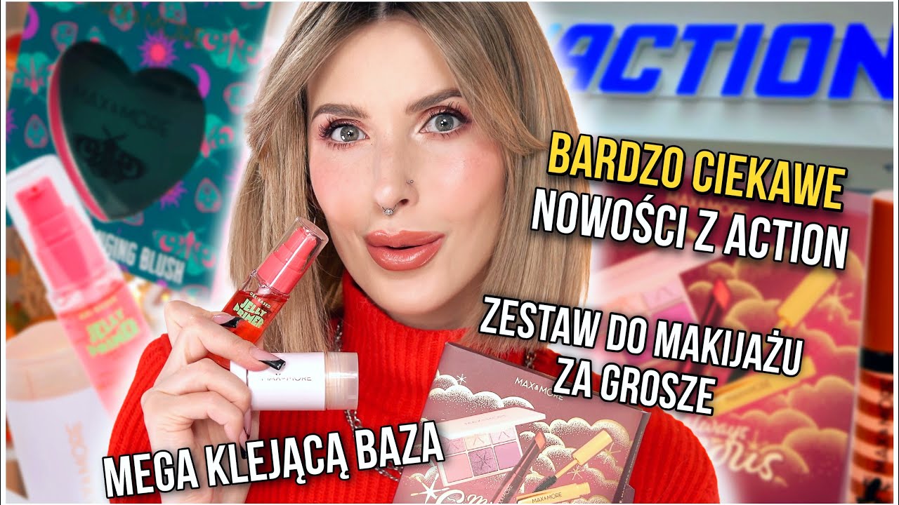 Nowości z Action- Test 14H- najbardziej lepka baza ever, zielony r&oacute;ż, zestaw za kilka złotych😯