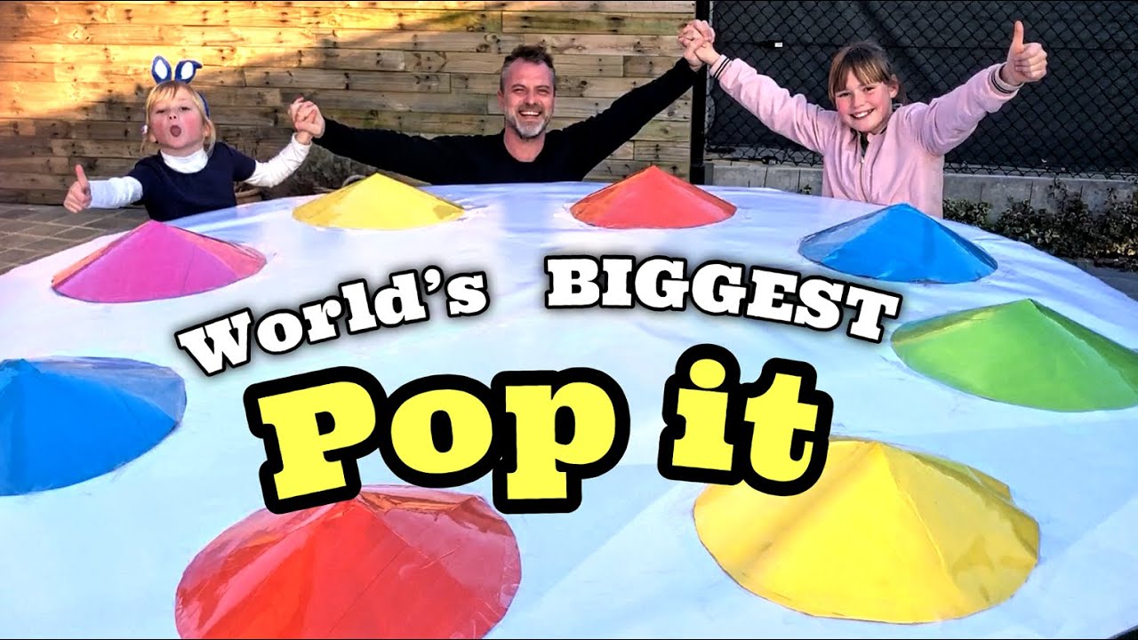 We Made The BIGGEST Pop it EVER