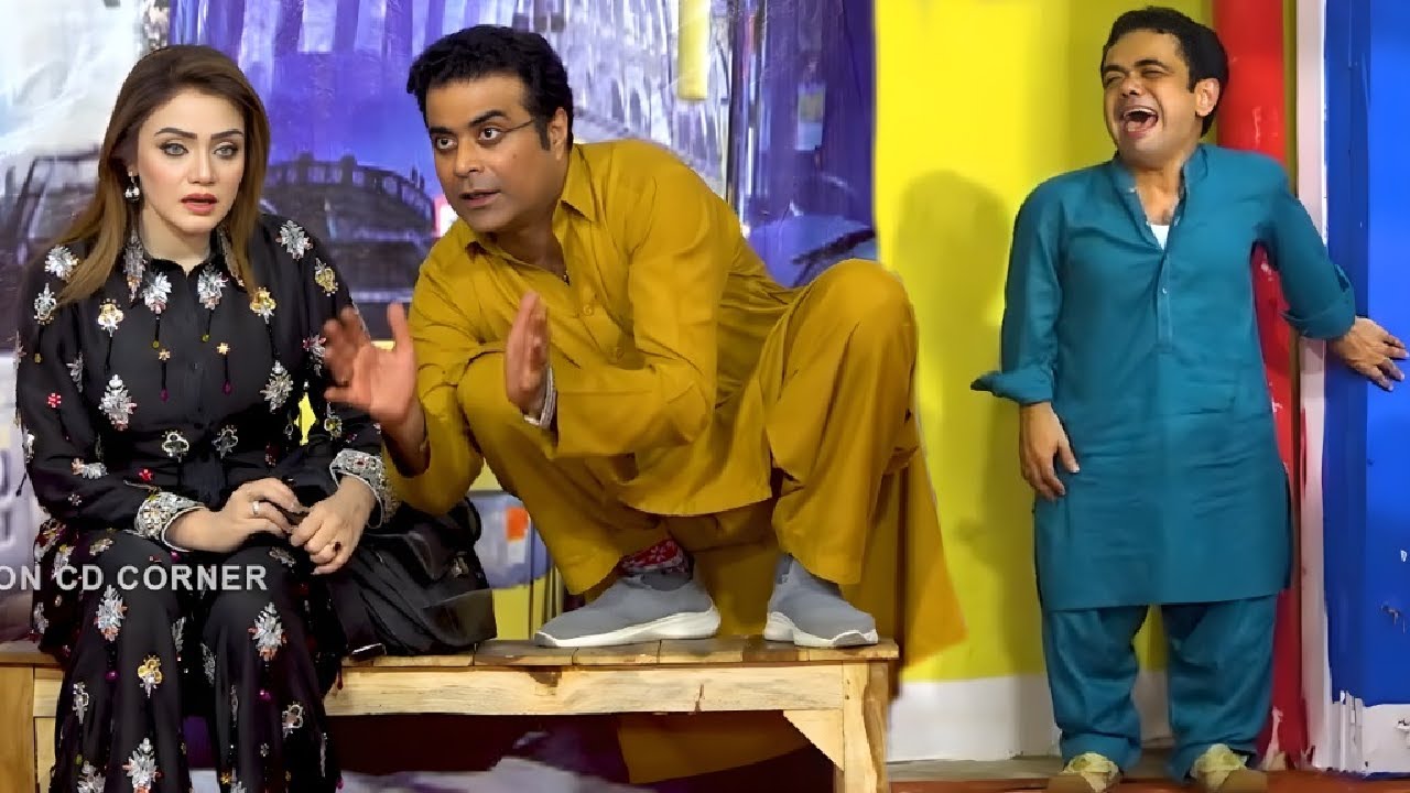 Vicky Kodu and Feroza Ali | Rizi Khan | New Stage Drama | Char Din Ki Chandni | Comedy Clip 2025