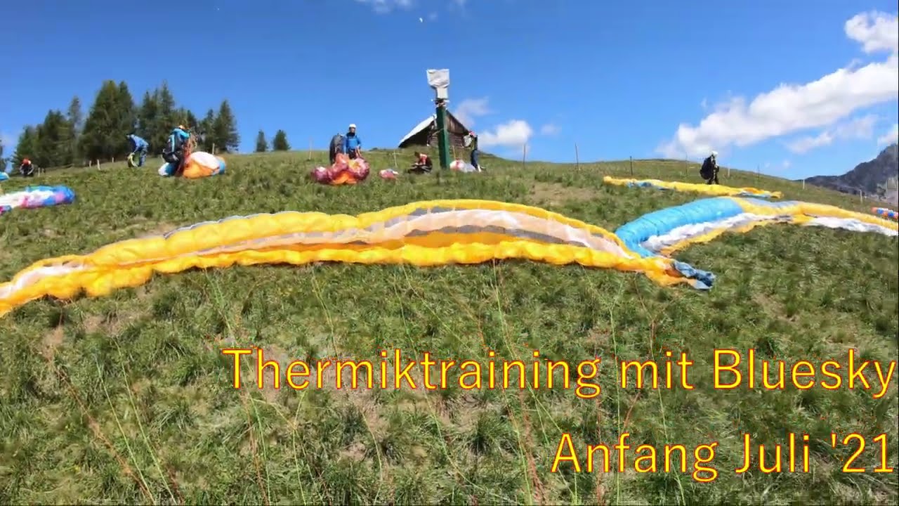 Gleitschirm Thermikseminar mit Bluesky Sillian 2021