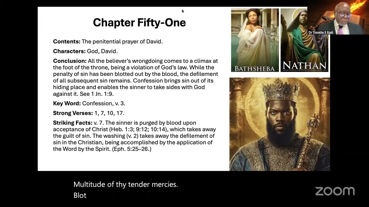 Sunday School: Psalm 51; II Samuel 11-12; Romans 13:9-11