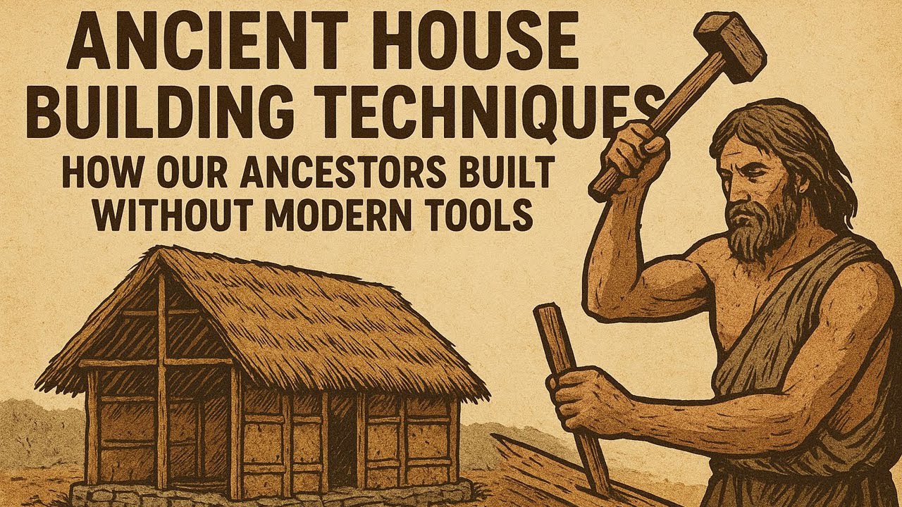 Ancient House Building Techniques I How Our Ancestors Built Without Modern Tools