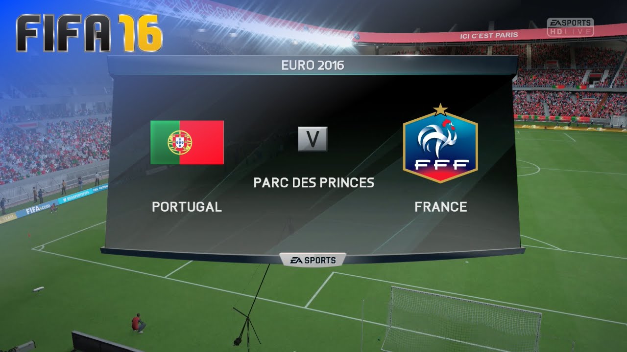 FIFA 16 - Portugal vs. France 