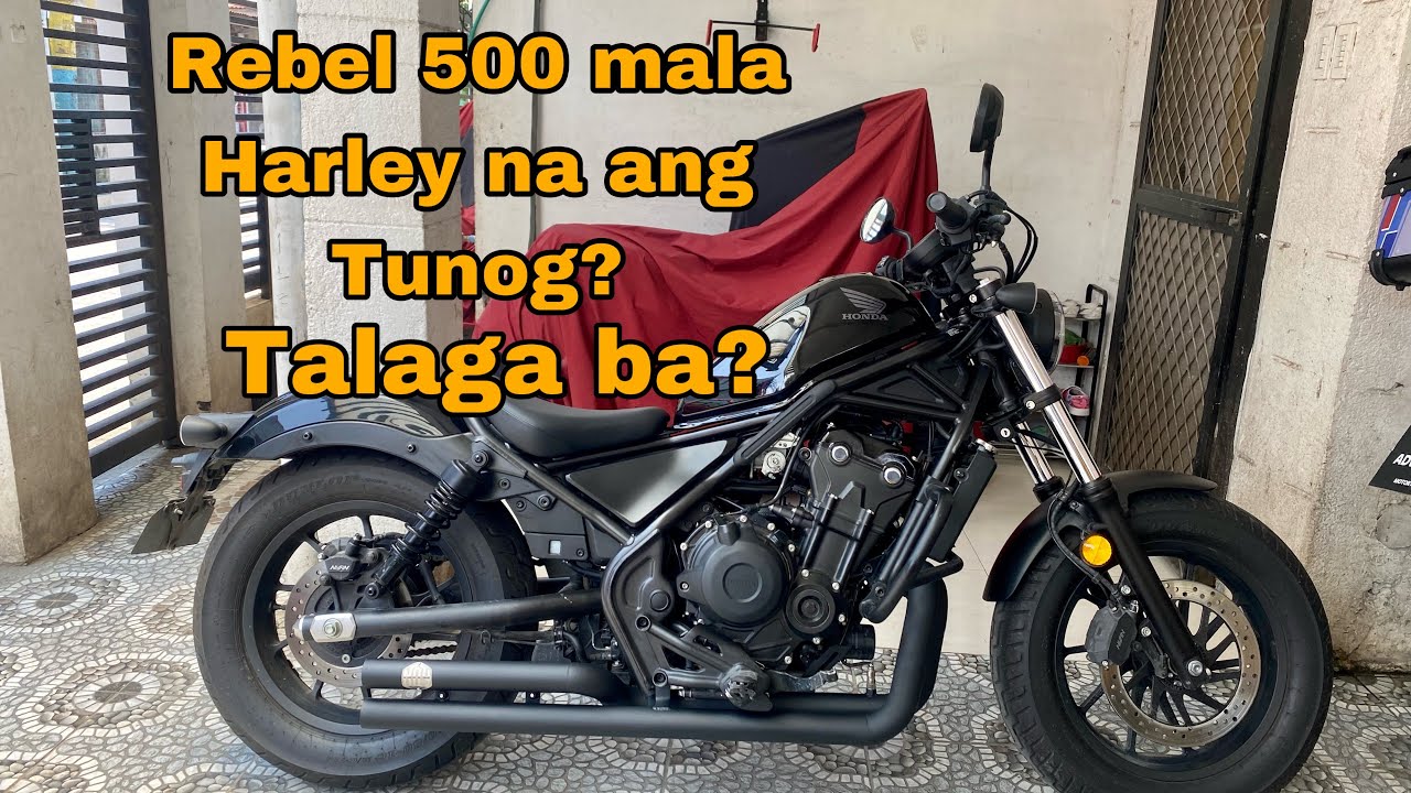 Honda Rebel 500 tunog Harley daw?