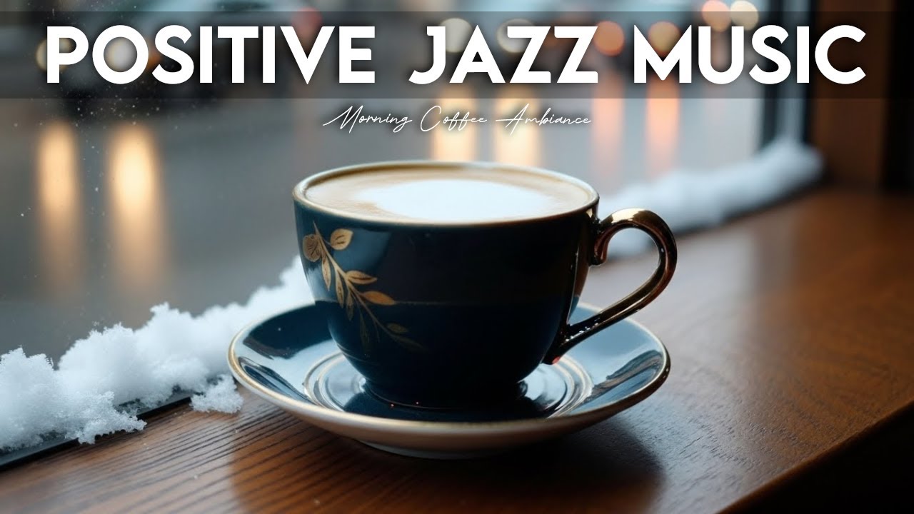 Positive Jazz Music ✨ Sweet Coffee Jazz Music & Holiday Bossa Nova Instrumental for Stress Relief
