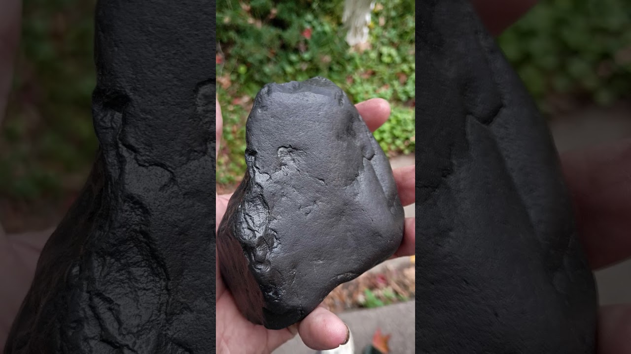 we have a fusion crust and a new beautiful meteorite suspect to wrap up the summer.