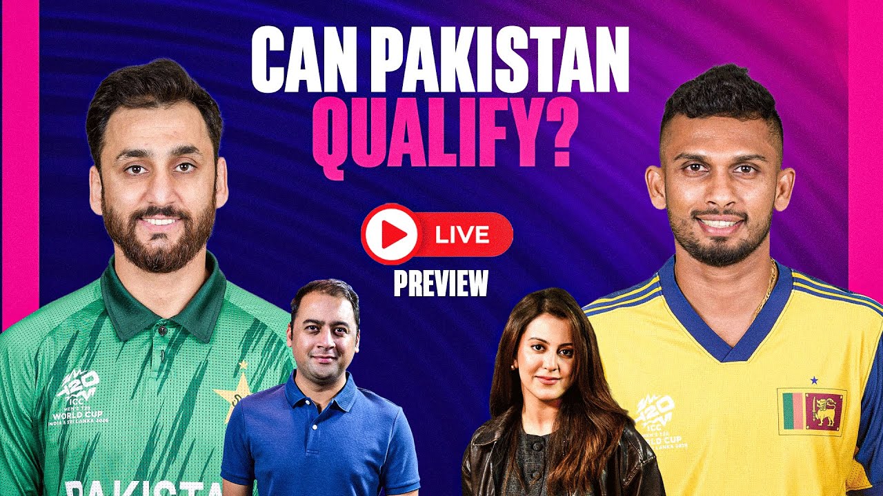Pakistan vs Sri Lanka Preview LIVE | Can Pakistan Still Qualify?| Qualification Scenario Explained
