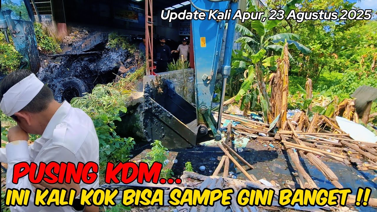 FIX ‼️ INI TITIK LOKASI KALI APUR TERPARAH YANG PERNAH SAYA TEMUI ‼️ KDM BISA NANGIS KALAU LIAT INI