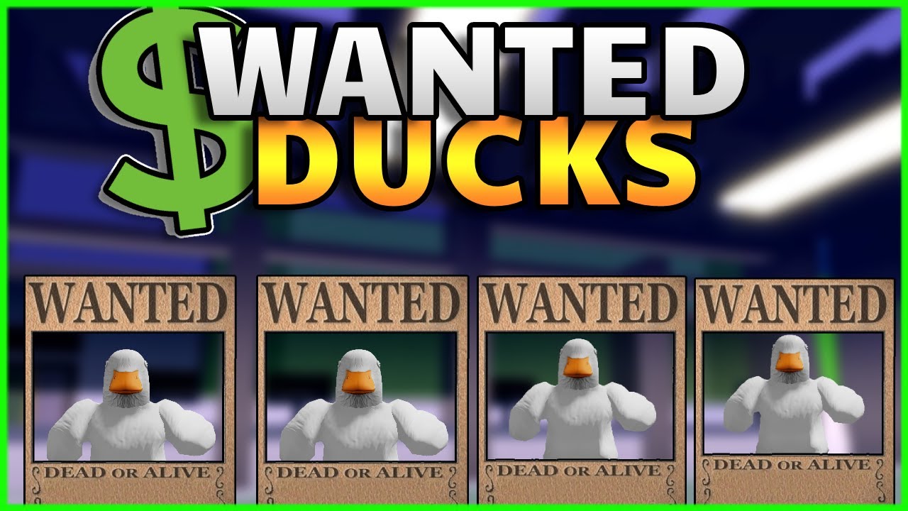 FOUR WANTED GIANT DUCKS! | ROBLOX Mad City