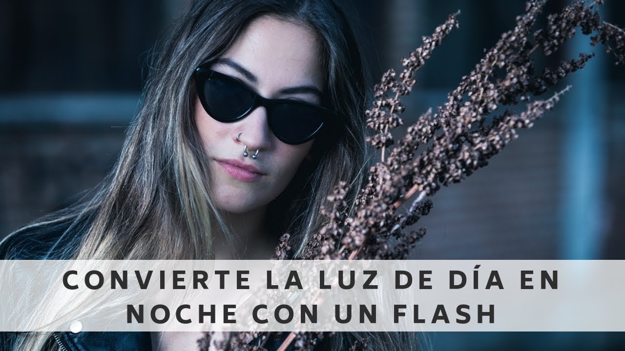 Convierte la luz de día en noche con un flash