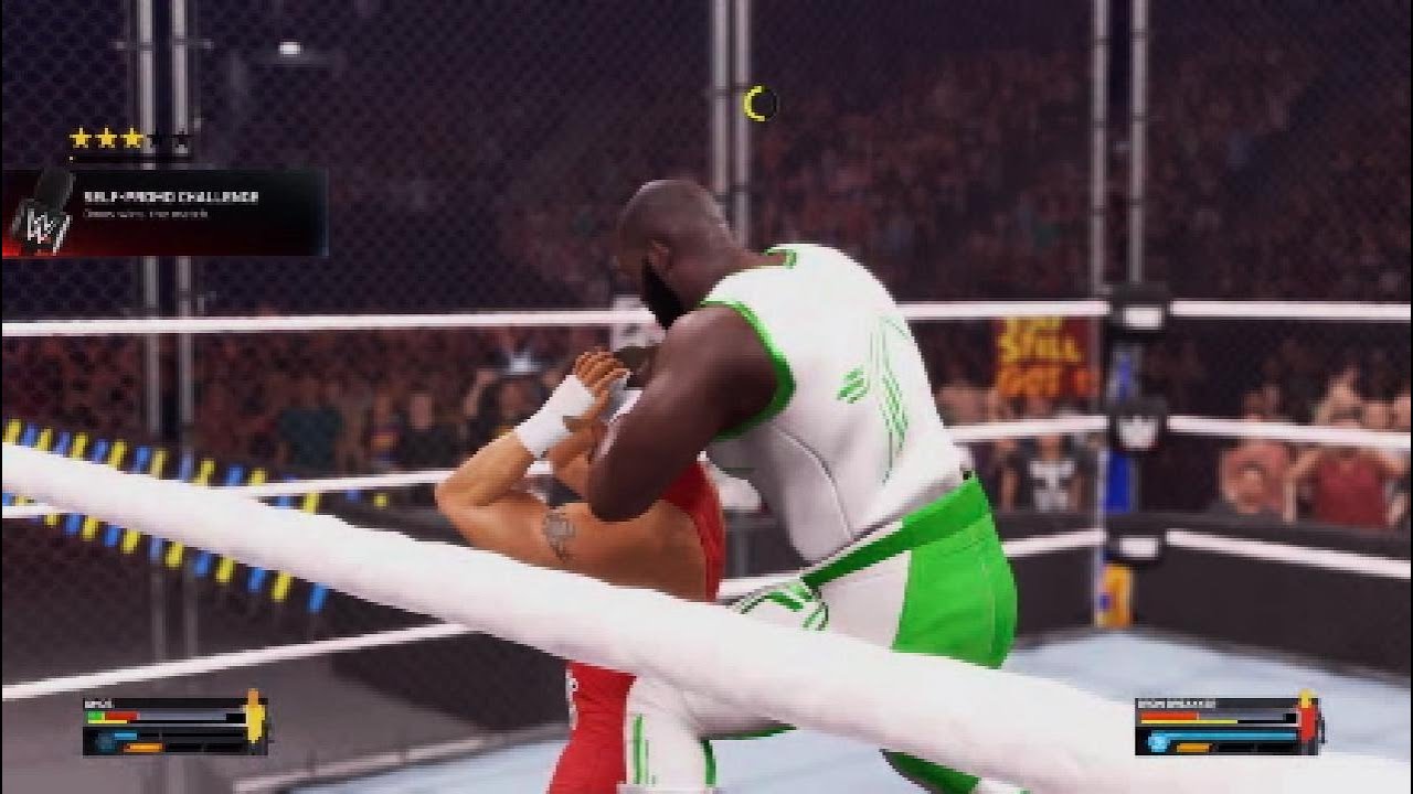 WWE 2K25 Superstar Mode ft.Omos Part 4:Can the Nigerian Giant capture his 1st IC Title?