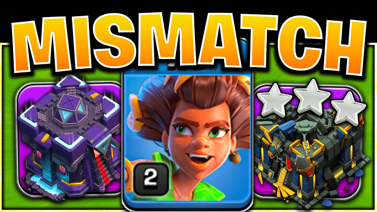 Single BEST Attack Strategy to Triple TH17 as TH15! (Clash of Clans)
