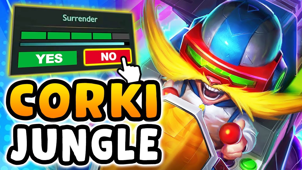 My teammates thought I was trolling by picking Corki Jungle.. so i carried the game