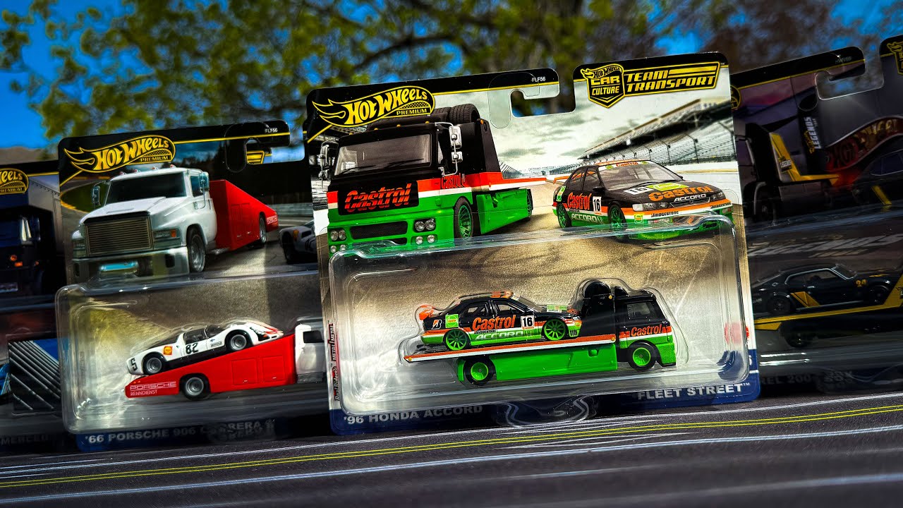 Lamley Preview: Hot Wheels Team Transport 2024 Mix B & New Walmart Legends Set