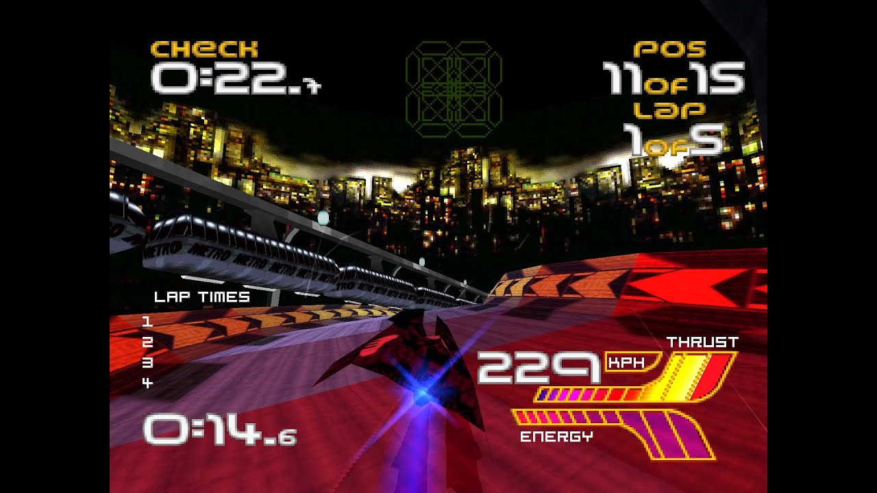 Wipeout XL / 2097 (Playstation) Piranha Challenge