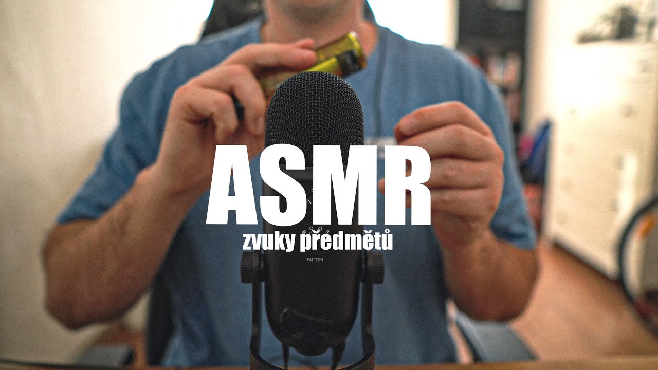 ASMR CZ - Zvuky, 8 předmětů (bez mluvení)