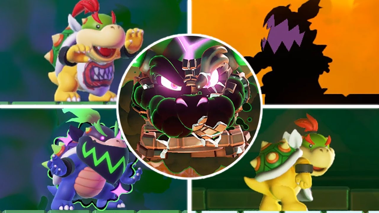 Super Mario Bros. Wonder - All Bosses (No Damage)