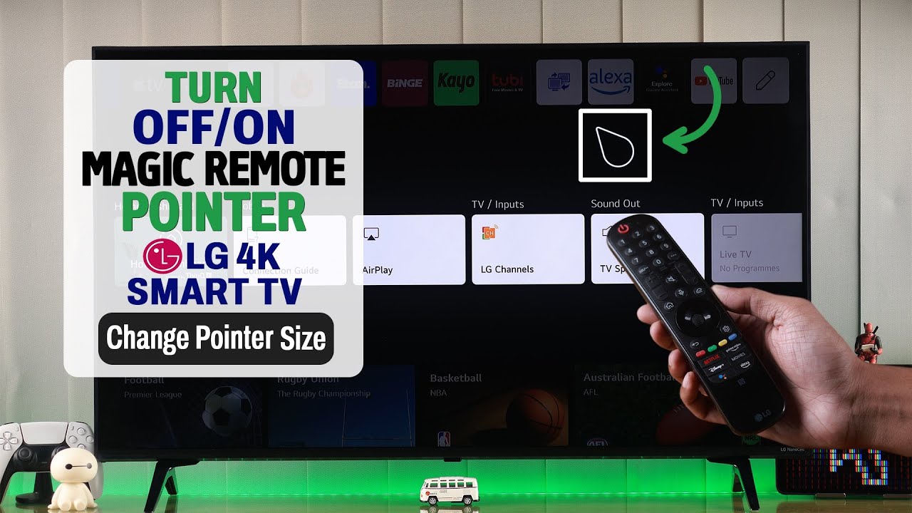Пульт LG TV Magic Remote: как отключить курсор мыши! [Отключить в webOS]