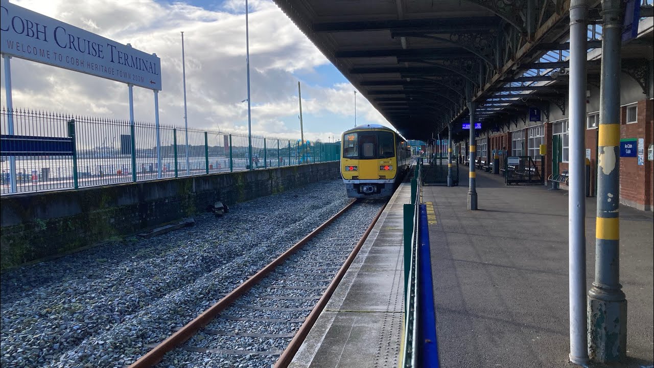 Train journey to Cobh Co Cork🇮🇪February 2026