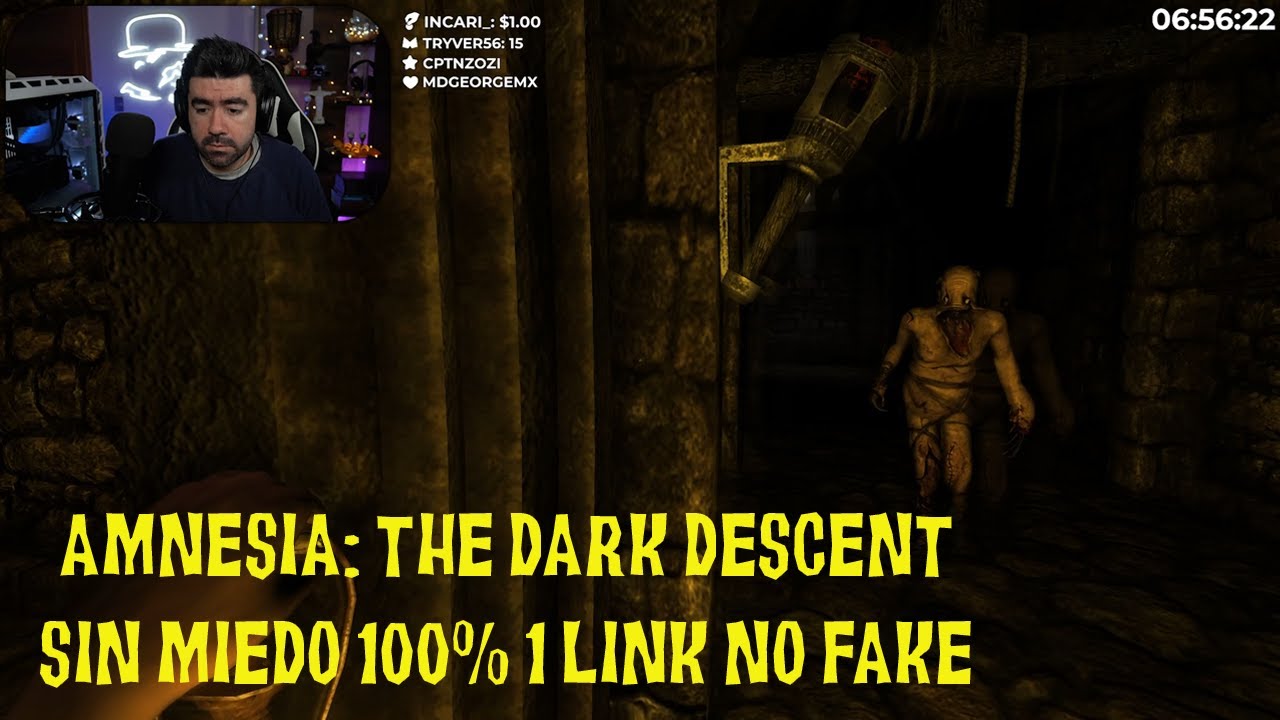 Gritos, Screamers y Descontrol, logrado sin miedo - Amnesia: The Dark Descent (Desafío Charliee: 4°)